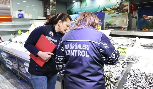 Nevşehir’de balık satış noktalarına sıkı denetim