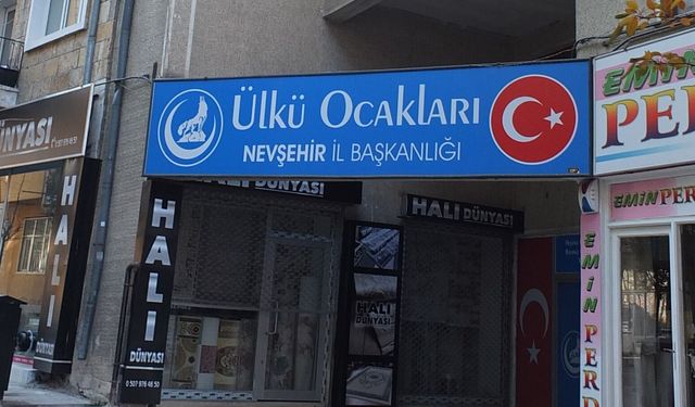 Nevşehir Ülkü Ocakları binası tadilata girdi
