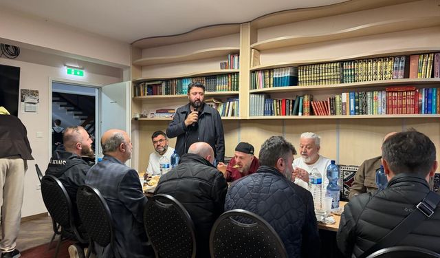 Çalışkan, Almanya’da hemşehrilerle buluştu