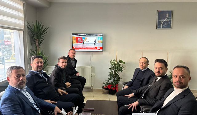 AK Parti Nevşehir Teşkilatından Oda Başkanlarına Hayırlı Olsun Ziyareti