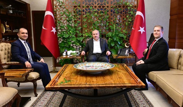 Nevşehir Valisi Fidan Makamında Önemli Ziyaretçileri Ağırladı