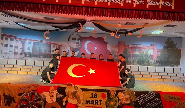 Altınyıldız'da Çanakkale Ruhu ve İstiklal Marşı