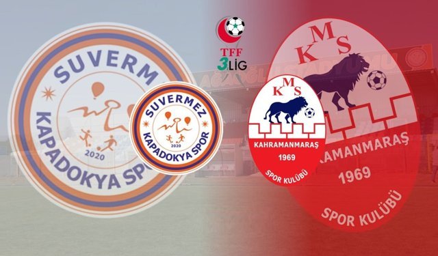 Suvermez Kapadokya Spor 1-1 Kahramanmaraşspor! Maç Sonucu