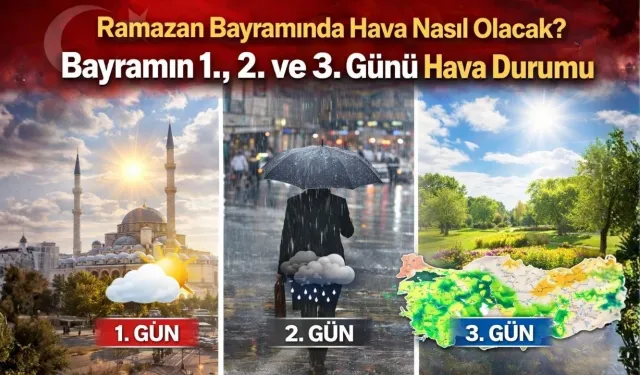 Nevşehir’de Bayramda Yağmur Var