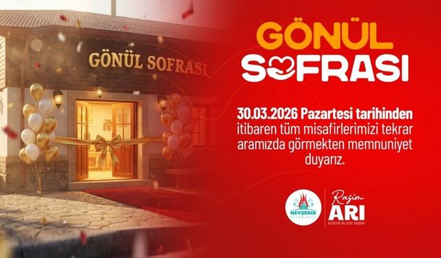Gönül Sofrası Restoran Kapılarını Açıyor