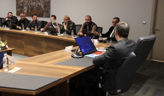 Kapadokya Alan Başkanı Aslanbay, Cip Safari İşletmecileriyle Buluştu