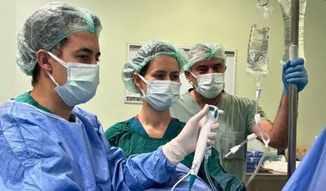 Nevşehir'de Açık Ameliyatsız Böbrek Taşından Kurtuldular