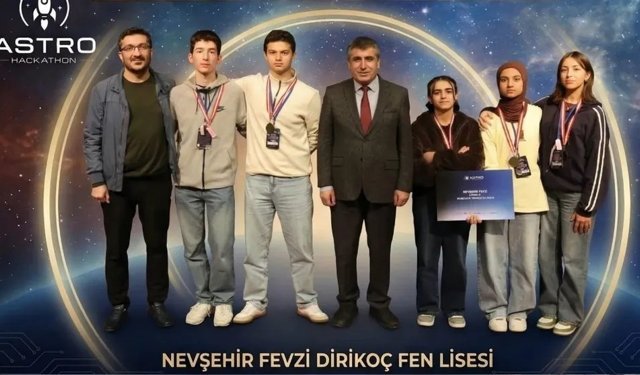 Nevşehir Fevzi Dirikoç Fen Lisesi’nden Uzay Projelerinde Büyük Başarı