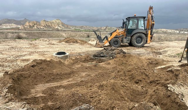 Çavuşin–Avanos hattındaki kanalizasyon patlağı giderildi