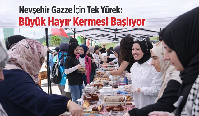 Gazze İçin Hayır Kermesi Başlıyor