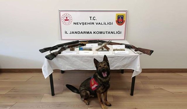 Nevşehir’de Kaçak Silah Operasyonu