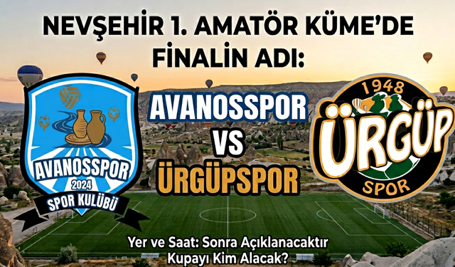 Finalin Adı: Avanosspor - Ürgüpspor