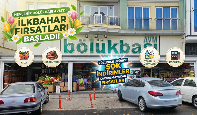 Nevşehir Bölükbaşı AVM’de İlkbahar Fırsatları Başladı!