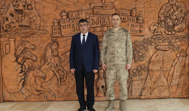 JAKEM Komutanı Albay Fırat’tan Rektör Aktekin’e Ziyaret