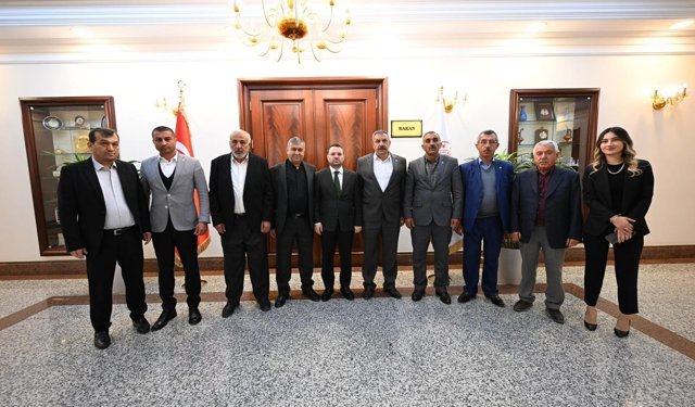 Nevşehirli Ziraat Odaları Gürlek İçin Ankara’daydı