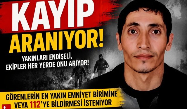 Kırşehir’de Kaybolan Vatandaş Nevşehir’de Aranıyor