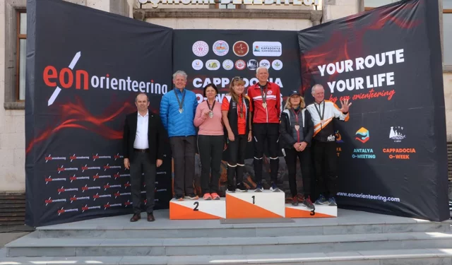 Kapadokya’da oryantiring haftası Uçhisar’da final yaptı