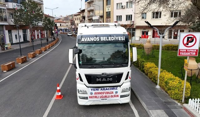 Avanos Belediyesi’ne Modern TIR Çekici