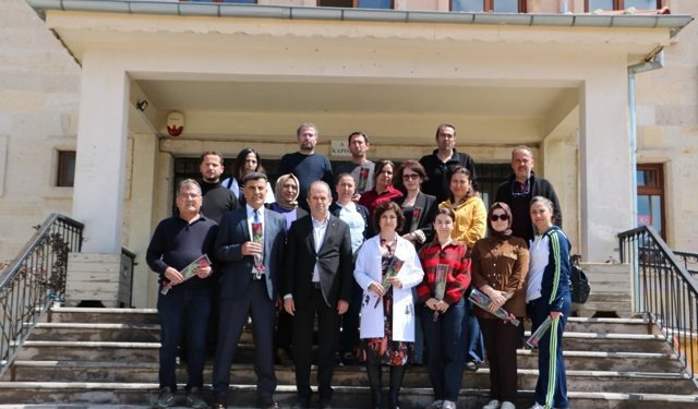 Uçhisar’da Eğitim Camiasına Moral Ziyareti