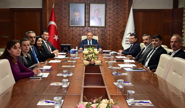 Nevşehir’de Toprak Koruma Kurulu Toplandı