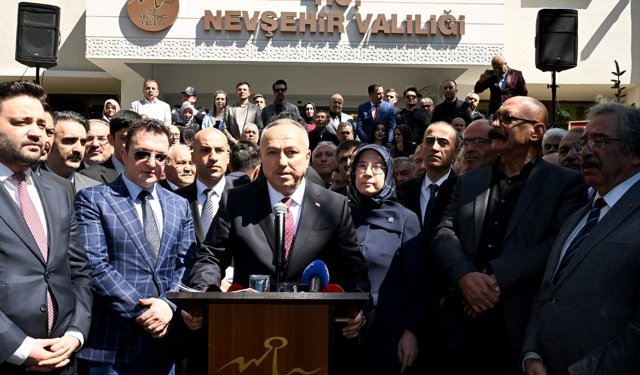 Vali Fidan için uğurlama töreni düzenlendi