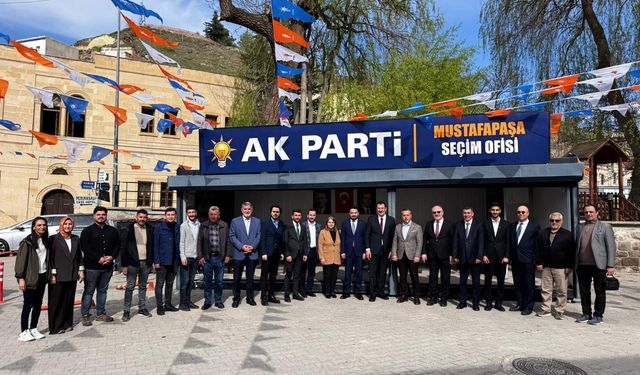 Mustafapaşa’da AK Parti Seçim Ofisi Açtı