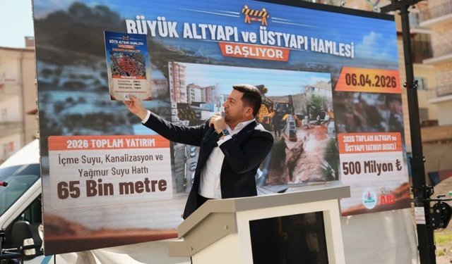 Nevşehir’de Dev Altyapı Hamlesi Başladı