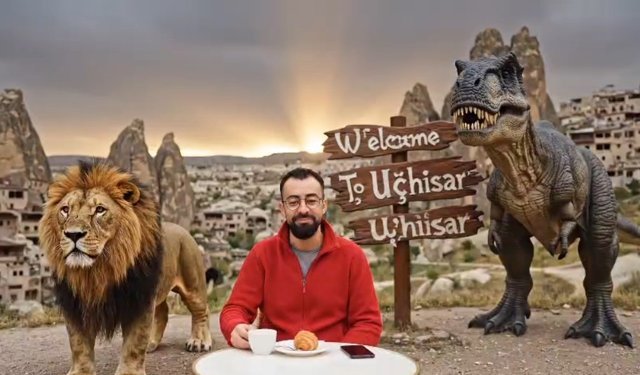 Yapay Zekâ ile Kapadokya'dan Görüntüler