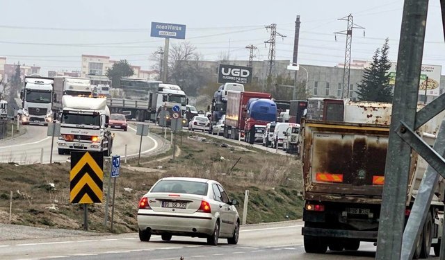 Boğazköy kavşağında kaza: 1 yaralı