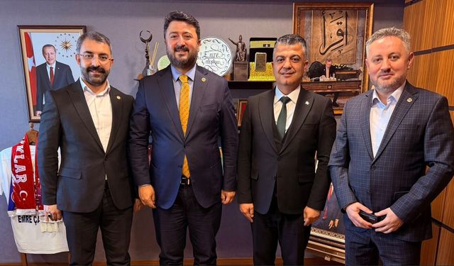 Çalışkan, Belediye başkanlarını ağırladı