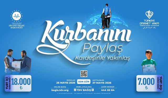 Nevşehir’de Vekâletle Kurban Bağışları Devam Ediyor