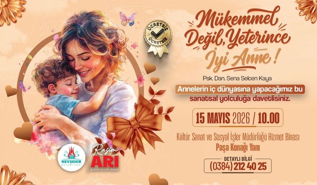 Nevşehir Belediyesi’nden Anneler İçin Atölye