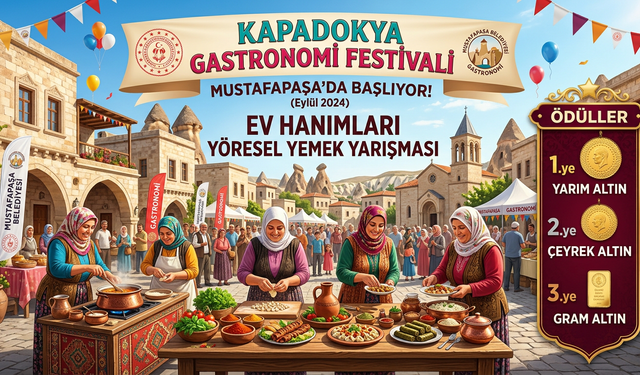 Kapadokya Gastronomi Festivali Başlıyor