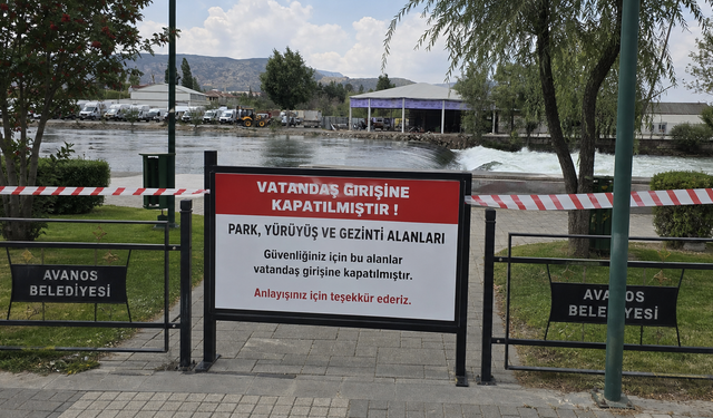 Avanos’ta Riskli Alanlar Geçici Olarak Kapatıldı
