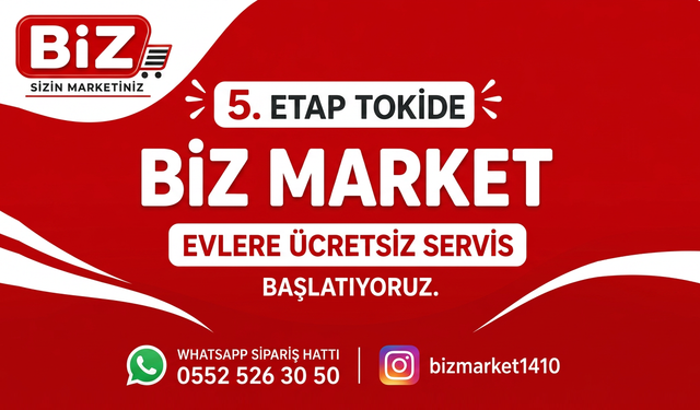 Biz Market’ten Nevşehir’de Örnek Hizmet: Alışverişiniz Kapınıza Kadar Ücretsiz Geliyor