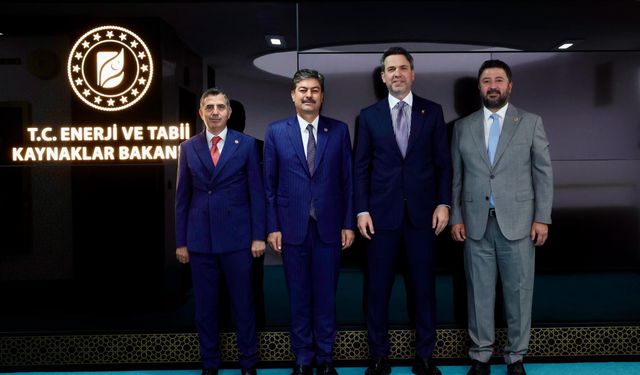 Nevşehir Milletvekili Emre Çalışkan’dan Enerji Bakanı Bayraktar’a Ziyaret