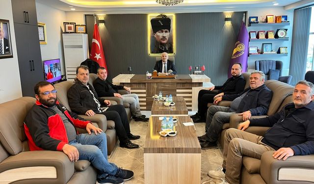 NEVESOB Başkanı Pınarbaşı’na Yoğun Tebrik Ziyaretleri