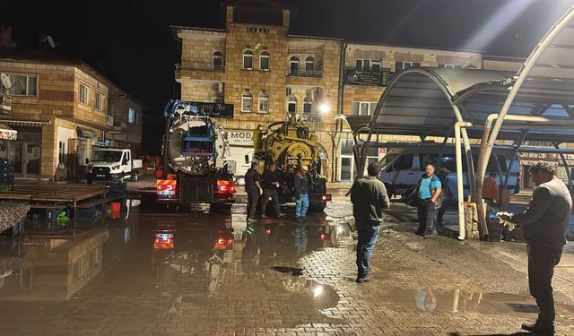 Yoğun Yağış Sonrası Avanos’ta Ekipler Sahada