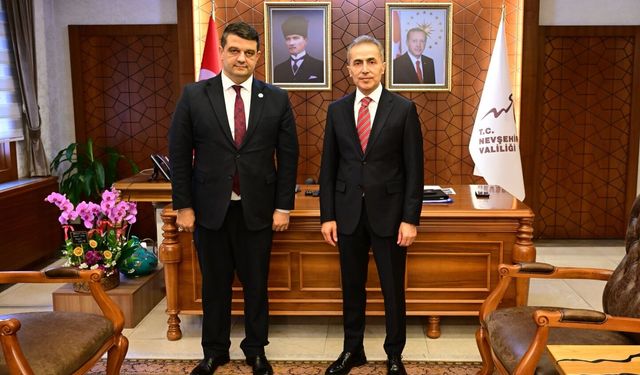 Kapadokya Havalimanı Müdürü Yılmaz’dan Vali Kök’e Ziyaret