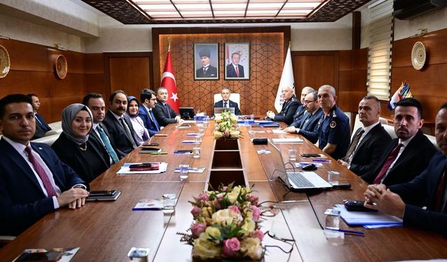 Nevşehir Valiliği’nde Güvenlik Zirvesi