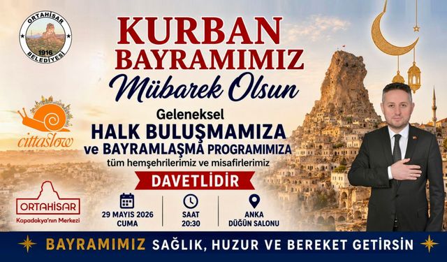 Ortahisar’da bayramlaşma ve halk buluşması