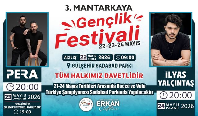 Gülşehir’de 3 Günlük Festival Coşkusu