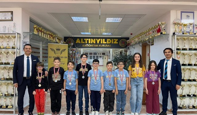 Altınyıldızdan Akıl Oyunları Dereceleri
