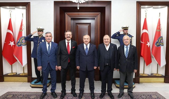 NTSO Başkanı Parmaksız’dan Emniyet Genel Müdürü Fidan’a Ziyaret