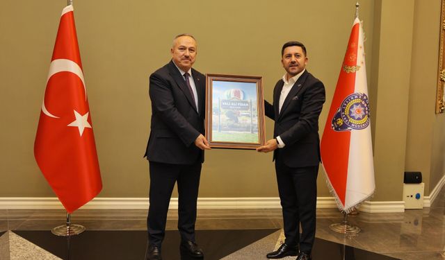 Başkan Rasim Arı Ankara’da Ali Fidan ile Görüştü