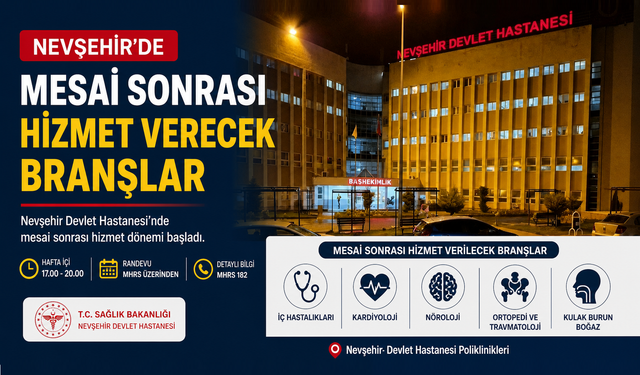 Akşam Poliklinikleri Haziran’da Devam Edecek