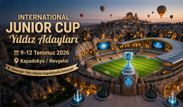 Kapadokya’da Futbol Şöleni Başlıyor: International Junior Cup İçin Geri Sayım