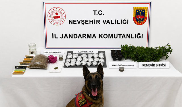 Nevşehir Jandarmadan Zehir Tacirlerine Darbe