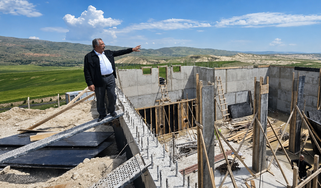 Avanos içme suyu deposu projesinde son durum