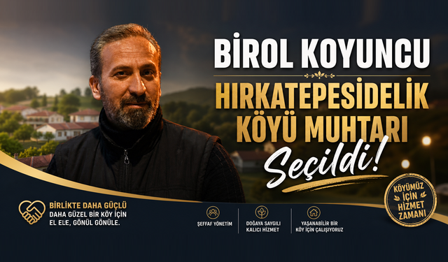 Hacıbektaş Hırkatepesidelik Köyü’nde Yeni Muhtar Belli Oldu